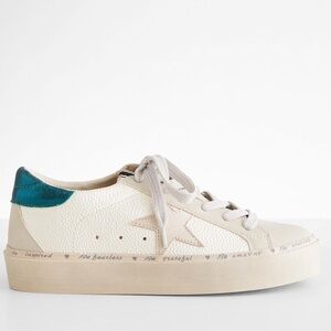 Shu Shop Petula Star Fashion Sneaker Size 8.5 Green Accent Everyday Casual